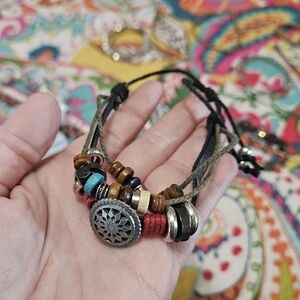 Trendy Boutique Rustic Charm Bracelet